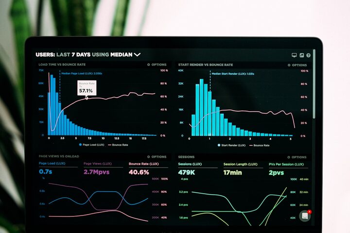 Analytics dashboard visual — saveable scan evidence before you deposit.