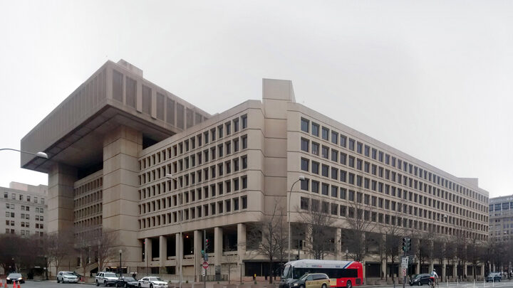 Alternate view of the J. Edgar Hoover FBI Building