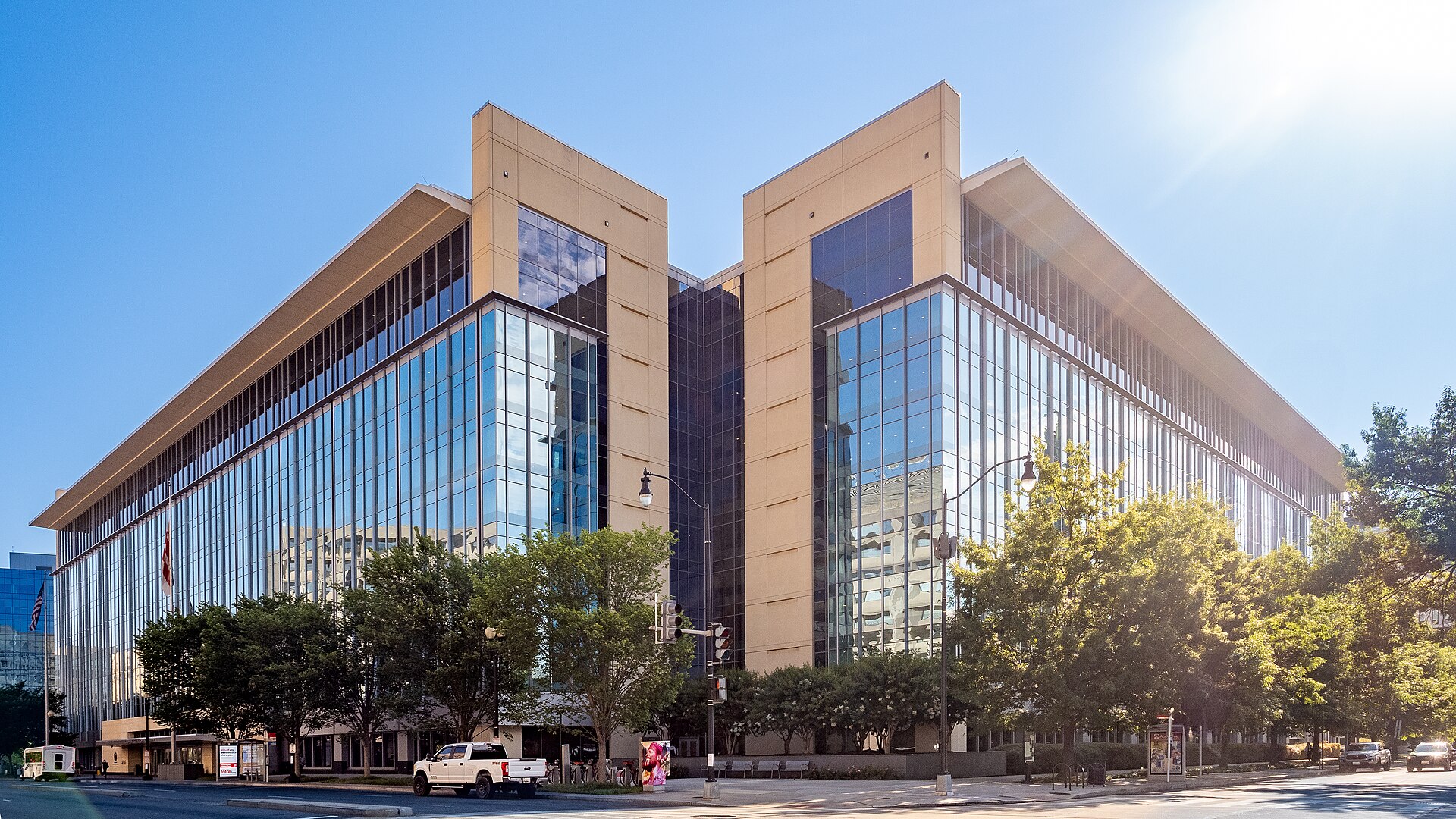 The Office of the Comptroller of the Currency headquarters at Constitution Center in Washington, DC.